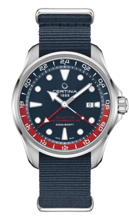 Certina DS Action GMT Powermatic C032.429.18.041.00 (C0324291804100)