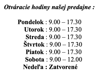 otvaracie