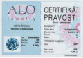 Zafírové náušnice ALO z bieleho zlata 23400558bS