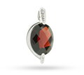 ALO Jewelry prívesok s českým granátom 200705678