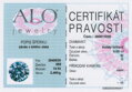 Prívesok z bieleho zlata ALO s briliantmi 2840830b