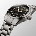 Titanové hodinky Longines Spirit L3.811.1.53.6 (L38111536)