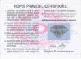 Prsteň s briliantom ALO 2240910 b 0,39 ct + darčekové balenie zdarma