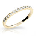 Briliantový prsteň zo žltého zlata 1670z 0,220ct
