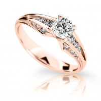 Snubné prstene z ružového zlata 