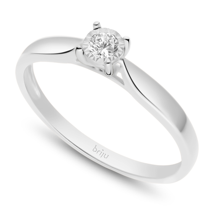 Dámsky prsteň s diamantom b0721