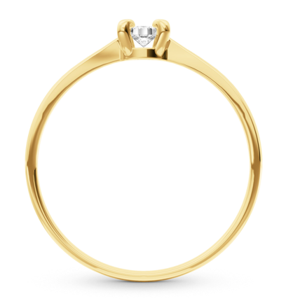 Dámsky prsteň s diamantom B1045