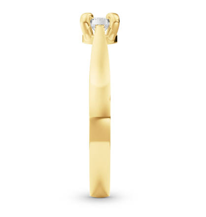 Dámsky zasnubny prsteň s diamantom B1046