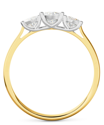 Dámsky prsteň s diamantom B1096