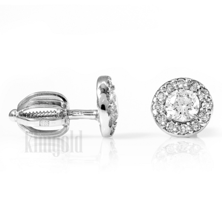 Dámske náušnice s briliantmi R214 0,40ct