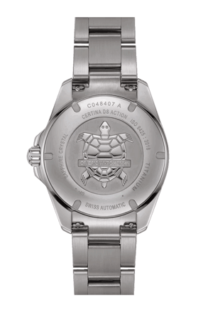 Hodinky CERTINA DS ACTION DIVER 40.5MM POWERMATIC 80 TITANIUM C048.407.44.041.00