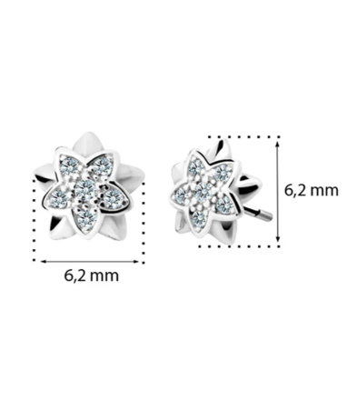 Detské náušnice Cutie C2210bč