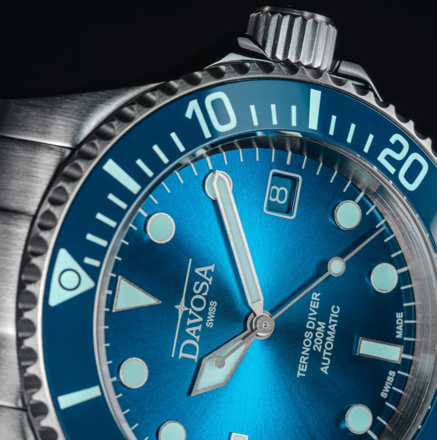 DAVOSA TERNOS DIVER BLUE LAGOON 161.554.40 LIMITED EDITION 200pcs
