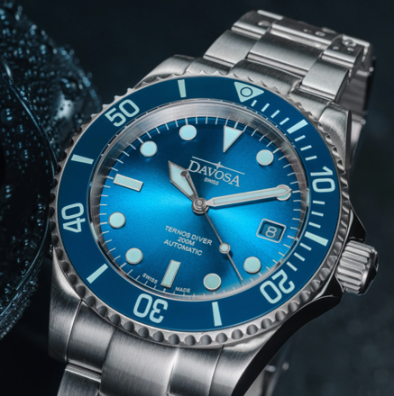 DAVOSA TERNOS DIVER BLUE LAGOON 161.554.40 LIMITED EDITION 200pcs