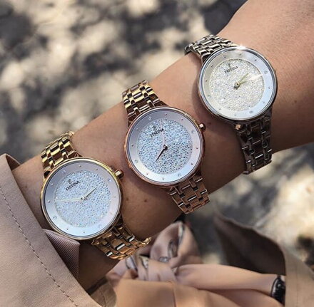 Dámske hodinky Festina Mademoiselle Swarovski 20384/3  + DARČEK ZDARMA taška Festina