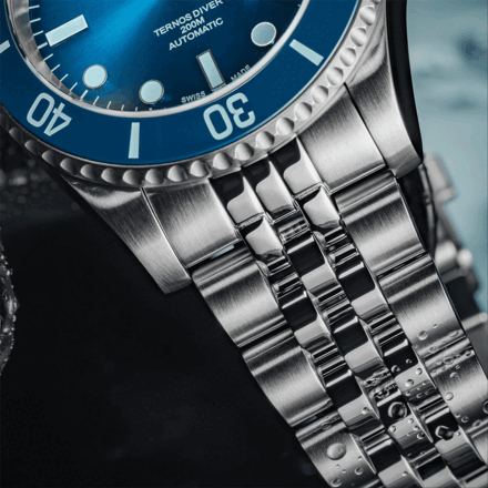 DAVOSA TERNOS DIVER BLUE LAGOON 161.554.04 LIMITED EDITION 200pcs