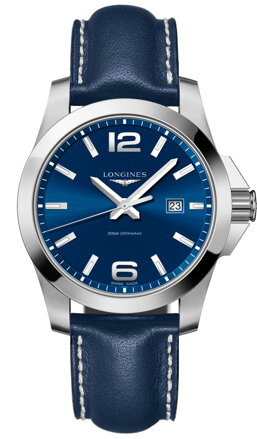 Pánske elegantné hodinky Longines Conquest L3.759.4.96.0  41mm (L37594960)