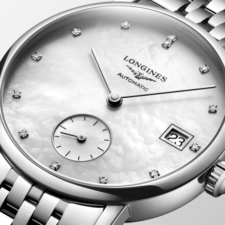 Hodinky Longines Elegant Collection L4.312.4.87.6 (L43124876) 34,50mm