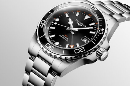 Hodinky Longines Hydroconquest GMT L3.790.4.56.6