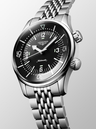 Hodinky Longines Legend Diver L3.764.4.50.6 Ø 39.00 mm