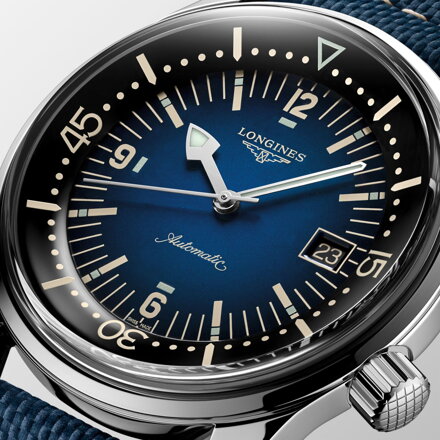 Longines Legend Diver Watch L3.774.4.90.2 (L37744902)