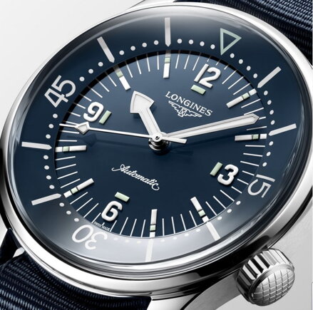 Hodinky Longines Legend Diver L3.764.4.90.2 Ø 39.00 mm