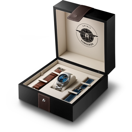 Longines Spirit Prestige Edition L3.811.4.93.9  + náhradné vymeniteľné remienky (L38114939)
