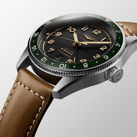 Longines Spirit Zulu Time L3.812.4.63.2 (L38124632)