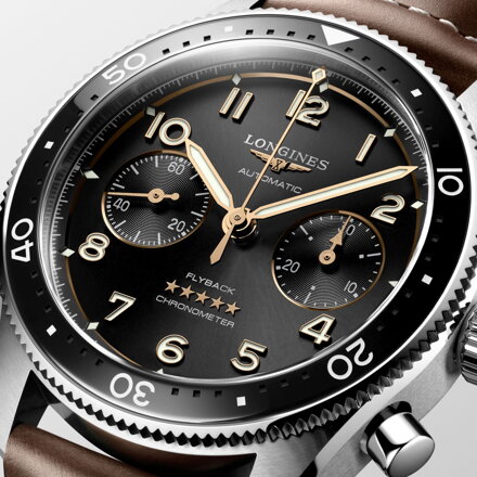 Hodinky Longines Spirit FLYBACK L3.821.4.53.2