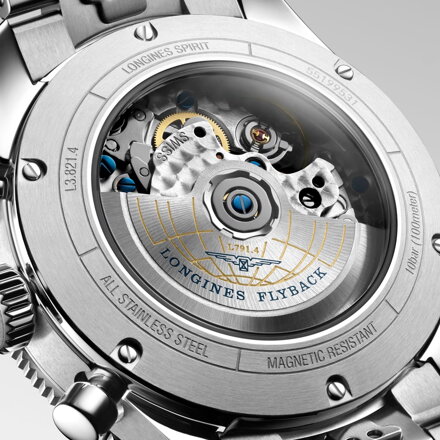 Hodinky Longines Spirit FLYBACK L3.821.4.53.6