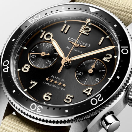 Hodinky Longines Spirit FLYBACK L3.821.4.53.9