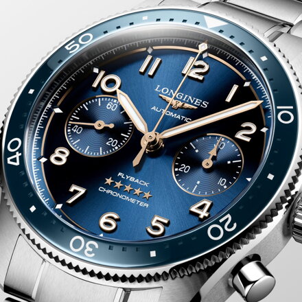 Hodinky Longines Spirit FLYBACK L3.821.4.93.6