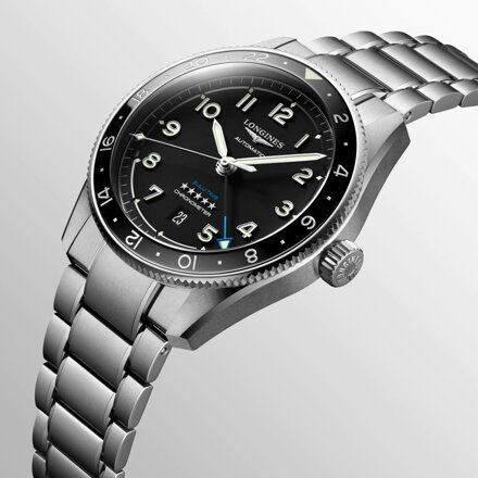 Hodinky Longines Spirit Zulu Time L3.812.4.53.6 (L38124536)