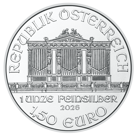 Strieborná investičná minca Wiener Philharmoniker 1 Oz 