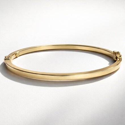 Okrúhly náramok zo žltého zlata GM003z