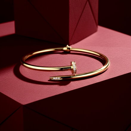 Dámsky náramok klinec zo zlata KLINEC K569