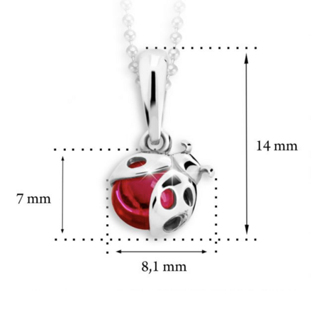 Cutie Jewellery prívesok lienka C2008b