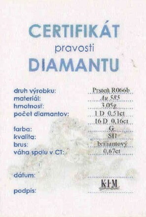 Snubný prsteň z bieleho zlata s briliantmi R066b + darčekové balenie zdarma
