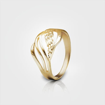 Dámsky prsteň zo žltého zlata k935z
