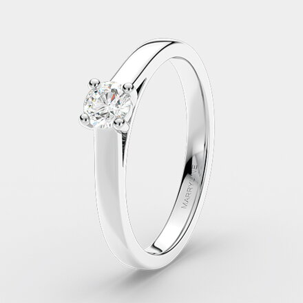 Zásnubný prsteň s diamantom R083b 0,23ct
