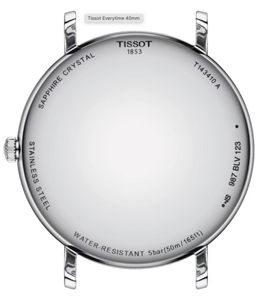 Pánske hodinky Tissot Everytime Gent T143.410.11.011.01 (T1434101101101)