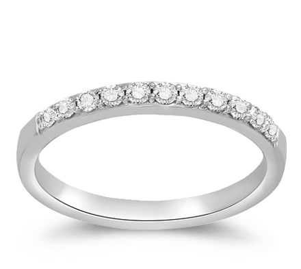 Dámsky prsteň z bieleho zlata RN121501
