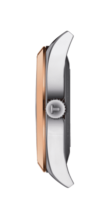 TISSOT GENTLEMAN POWERMATIC 80 SILICIUM SOLID 18K GOLD BEZEL T927.407.46.041.00