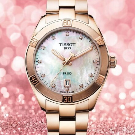 TISSOT PR 100 SPORT CHIC T101.910.33.116.00
