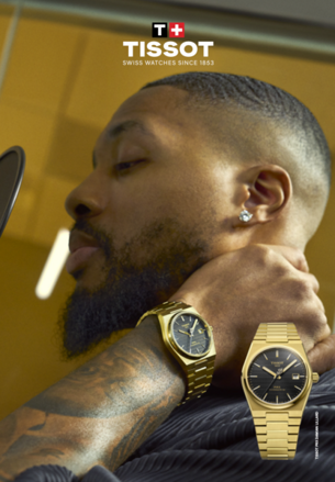 TISSOT PRX POWERMATIC 80 DAMIAN LILLARD SPECIAL EDITION T137.407.33.051.00 