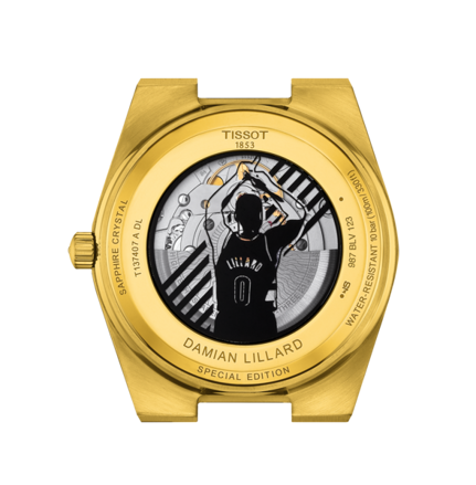 TISSOT PRX POWERMATIC 80 DAMIAN LILLARD SPECIAL EDITION T137.407.33.051.00 