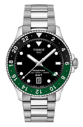 Hodinky Tissot Seastar 1000 Quartz GMT T120.852.11.051.00