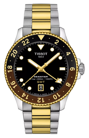 Tissot Seastar 1000 GMT 40mm T120.852.22.051.00