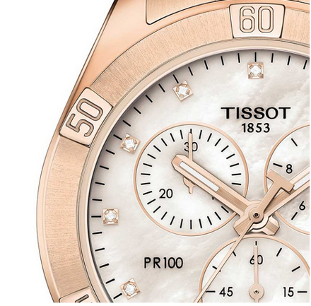 Tissot PR 100 Sport Chic Chronograph T101.917.33.116.00 (t1019173311600)