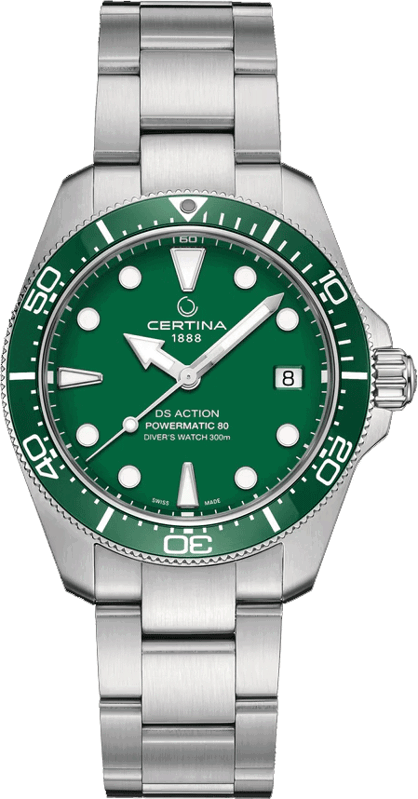 Pánske hodinky CERTINA DS ACTION DIVER 38MM POWERMATIC 80 C048.807.11.091.00
